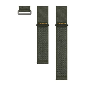 Garmin Pasek Quick Release 24 mm | materiałowy – Nylonowy ComfortFit w kolorze Moss – zielony [010-13907-03]