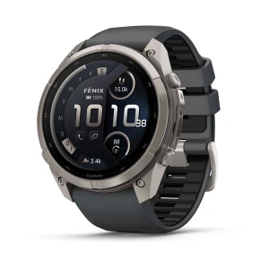 Garmin Fenix 9 PRO inReach 51 mm Tytanowy z silikonowym paskiem w kolorze Graphite / Black [010-04337-21]