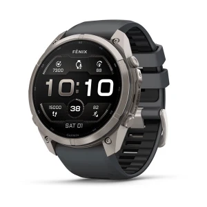 Garmin Fenix 9 PRO 51 mm Tytanowy z silikonowym paskiem w kolorze Graphite / Black [010-04337-26]