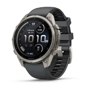 Garmin Fenix 9 PRO inReach 47 mm Tytanowy z silikonowym paskiem w kolorze Graphite / Black [010-04336-21]