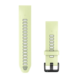 Garmin Pasek QuickFit 20 mm | Silikonowy w kolorze Citron / Willow [010-14506-01]