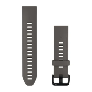 Garmin Pasek QuickFit 20 mm | Silikonowy w kolorze Pebble Gray [010-14558-00]