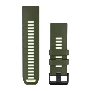 Garmin Pasek QuickFit 26 mm | Silikonowy w kolorze Olive Drab / Citron [﻿010-14508-01]