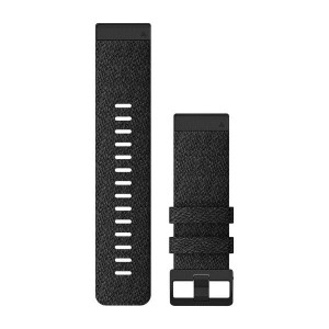 Garmin Paski do zegarka QuickFit 26mm /  nylonowy fioletowo czarny - Fenix 7x 6x 5x / Epix PRO 51mm / Tactix / Quatix [﻿010-12864-07]