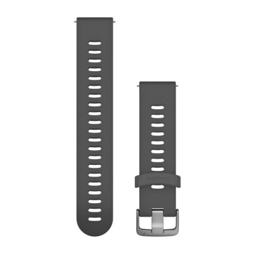 Pasek Garmin Quick Release 20 mm / Popielaty / dedykowany do Forerunner 245 [﻿010-11251-1N]