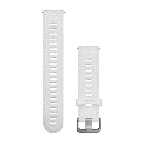 Pasek Garmin Quick Release 20 mm / Biały / dedykowany do Forerunner 245 [﻿010-11251-1P]