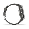 Garmin Fenix 7S / srebrny z grafitowym paskiem [﻿010-02539-01]