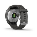 Garmin Fenix 7S / srebrny z grafitowym paskiem [﻿010-02539-01]