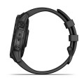 010-02540-35 Garmin Fenix 7 Sapphire Solar / Czarny tytan z powłoką węglową (DLC) z czarnym paskiem