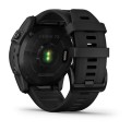 Garmin Fenix 7X Sapphire Solar / Czarny tytan z powłoką węglową (DLC) z czarnym paskiem [﻿010-02541-23]