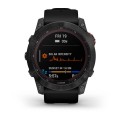 Garmin Fenix 7X Solar / Czarny z czarnym paskiem [﻿010-02541-01]