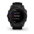 Garmin Fenix 7X Solar / Czarny z czarnym paskiem [﻿010-02541-01]