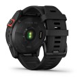 Garmin Fenix 7X Solar / Czarny z czarnym paskiem [﻿010-02541-01]