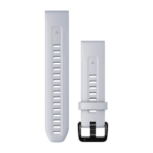Garmin Pasek silikonowy QuickFit 20mm / mlecznokwarcowy / Fenix 7s 6s 5s /