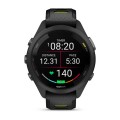 Garmin Forerunner 265s Czarny / jaskrawożółty silikonowy pasek [010-02810-13]