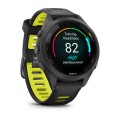 Garmin Forerunner 265s Czarny / jaskrawożółty silikonowy pasek [010-02810-13]