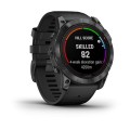 Garmin Fenix 7X Pro Solar / Czarny z czarnym paskiem [﻿010-02778-01]
