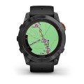 Garmin Fenix 7X Pro Solar / Czarny z czarnym paskiem [﻿010-02778-01]