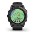 Garmin Fenix 7X Pro Solar / Czarny z czarnym paskiem [﻿010-02778-01]