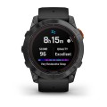 Garmin Fenix 7X Pro Solar / Czarny z czarnym paskiem [﻿010-02778-01]
