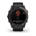 Garmin Fenix 7X Pro Solar / Czarny z czarnym paskiem [﻿010-02778-01]