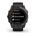Garmin Fenix 7X Pro Solar / Czarny z czarnym paskiem [﻿010-02778-01]