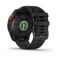 Garmin Fenix 7X Pro Solar / Czarny z czarnym paskiem [﻿010-02778-01]