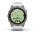 Garmin Epix Pro (Gen 2) Sapphire Edition | 51 mm / Tytanowy z paskiem w kolorze mlecznego kwarcu [﻿010-02804-11]