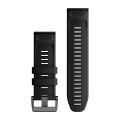 Garmin Paski do zegarka QuickFit 26mm / czarny - Fenix 7x PRO 6x 5x / Epix PRO 51mm / Tactix / Quatix [﻿010-13281-00]