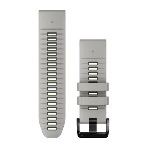 Garmin Paski do zegarka QuickFit 26mm / mglisty szary - mchowy - Fenix 7x PRO 6x 5x / Epix PRO 51mm / Tactix / Quatix [﻿010-13281-08]
