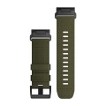 Garmin Paski do zegarka QuickFit 26mm / nylonowy zielony -  Fenix 7x 6x 5x / Epix PRO 51mm / Tactix / Quatix [010-13010-10]