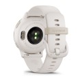 Garmin vívoactive 5 / Cream Gold z kopertą w kolorze Ivory i silikonowym paskiem [﻿010-02862-11]