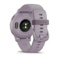Garmin vivoactive 5 / Metaliczny aluminiowy bezel w kolorze Orchid z kopertą w kolorze Orchid i silikonowym paskiem [﻿010-02862-13]