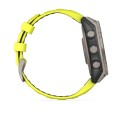 Garmin Fenix 8 — 47 mm, Solar, Sapphire / Sapphire, Tytanowy z paskiem silikonowym w kolorze Amp yellow / Graphite [010-02906-21]