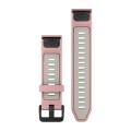 Garmin Pasek do zegarka QuickFit 20mm / różowo-jasnoszary / Fenix 8 43mm / Fenix 7s 6s 5s / Epix PRO 42mm [010-13391-05]