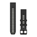 Garmin Pasek do zegarka QuickFit 22mm / czarno-szary - Fenix 8 7 Pro 6 Pro 5 / Epix PRO 47mm / Forerunner 935 945 955 965 / Instinct / Marq [010-13392-00]
