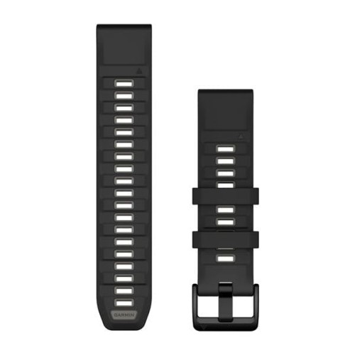 Garmin Pasek do zegarka QuickFit 22mm / czarno-szary - Fenix 8 7 Pro 6 Pro 5 / Epix PRO 47mm / Forerunner 935 945 955 965 / Instinct / Marq [010-13392-00]