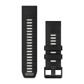 Garmin Pasek do zegarka QuickFit 26mm / czarno-szary - Fenix 8 51mm 7x 6x 5x / Epix 51mm / Tactix / Quatix [﻿010-13393-00]