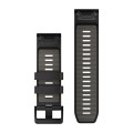 Garmin Pasek do zegarka QuickFit 26mm / czarno-szary - Fenix 8 51mm 7x 6x 5x / Epix 51mm / Tactix / Quatix [﻿010-13393-00]