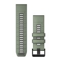 Garmin Pasek do zegarka QuickFit 26mm / zielono-szary - Fenix 8 51mm 7x 6x 5x / Epix 51mm / Tactix / Quatix [﻿010-13393-04]