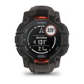 Garmin Instinct 3 – 50 mm MIP SOLAR Czarny z paskiem w kolorze Charcoal [010-02935-00]