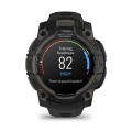 Garmin Instinct 3 – 45 mm AMOLED Czarny z czarnym paskiem [010-02936-00]