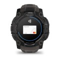 Garmin Instinct 3 – 50 mm AMOLED Czarny z paskiem w kolorze Charcoal [010-03020-00]