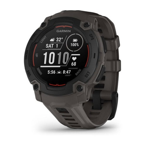 Instinct E – 45 mm Czarny z paskiem w kolorze Charcoal [010-02933-00]