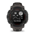 Instinct E – 45 mm Czarny z paskiem w kolorze Charcoal [010-02933-00]