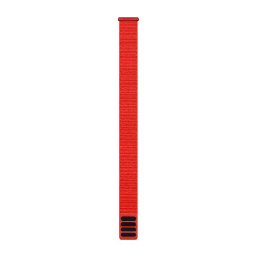 Nylonowy pasek Garmin Ultrafit 26mm / czerwony - Flame red / Seria Fenix 8 51mm, Fenix 7X 6X PRO / Seria Epix PRO 51mm [010-13306-22]