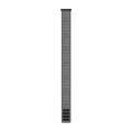 Nylonowy pasek Garmin Ultrafit 22mm / szary / Seria Fenix 8 47mm, Fenix 7 6 PRO / Seria Epix PRO 47mm [010-13306-11]