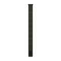 Nylonowy pasek Garmin Ultrafit 22mm / zielony - Moss / Seria Fenix 8 47mm, Fenix 7 6 PRO / Seria Epix PRO 47mm [010-13306-14]